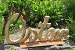 Holzschild Ostern