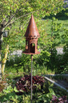 Vogelhaus mit Spitzenboden