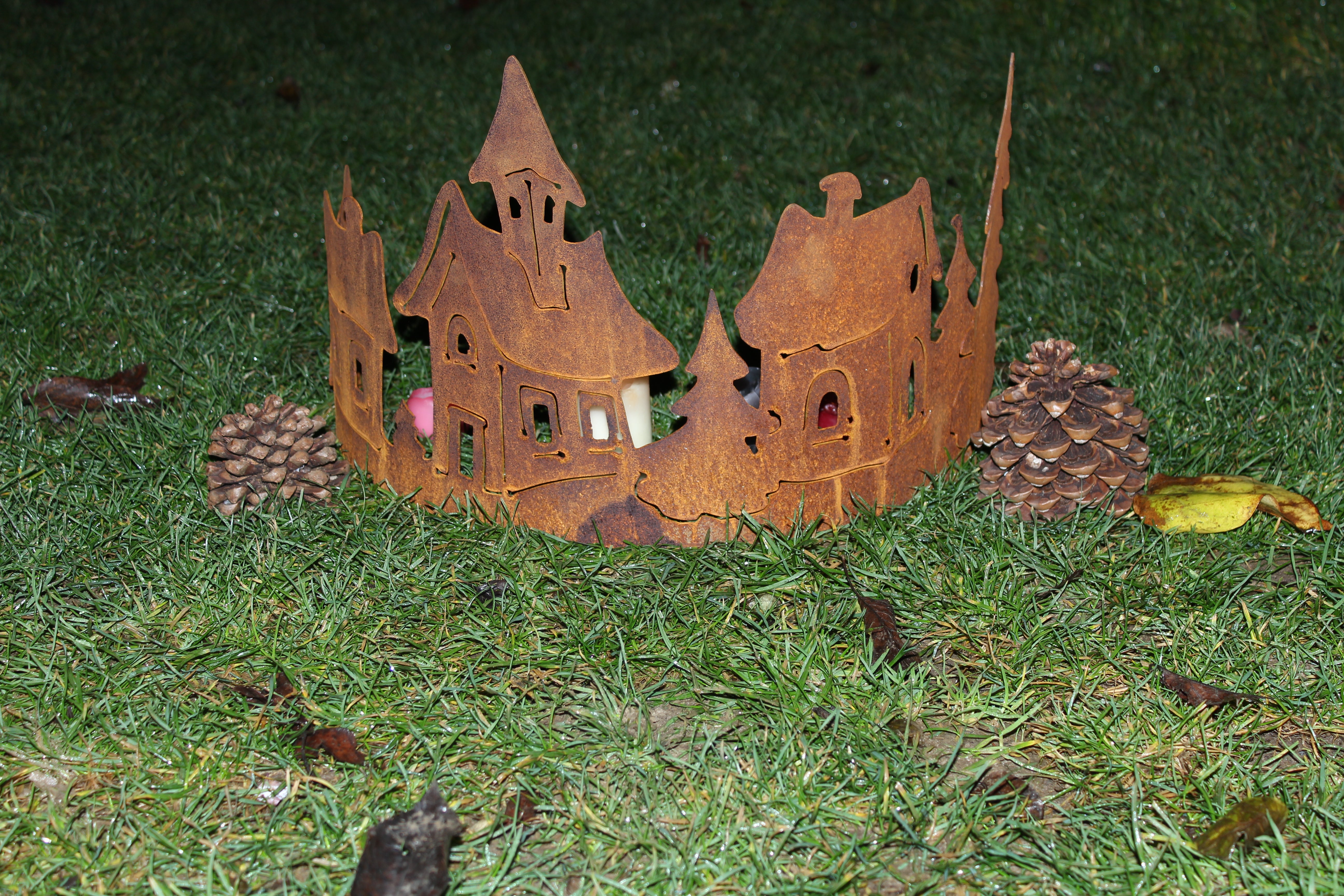 Winterlandschaft halbrund