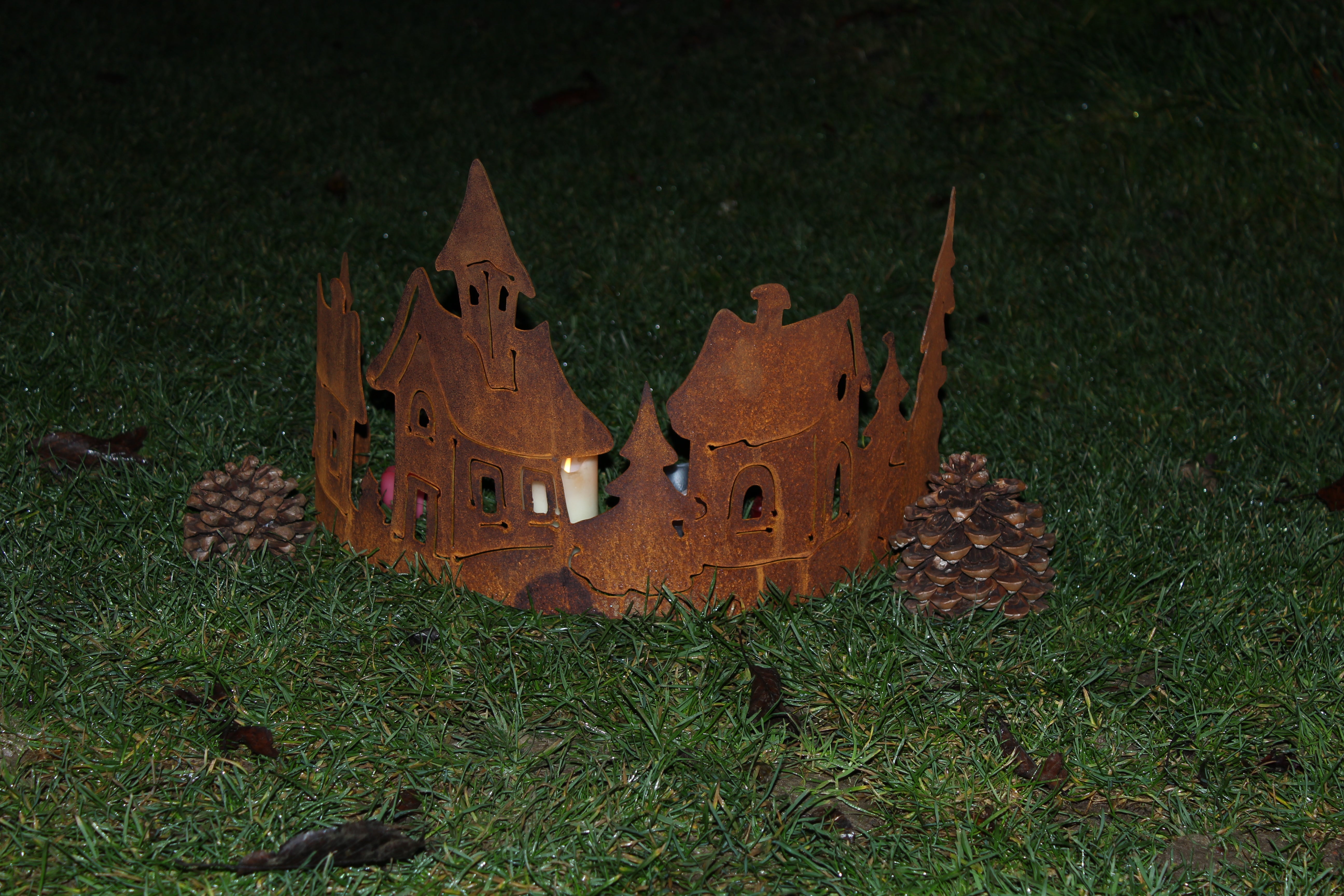 Winterlandschaft halbrund