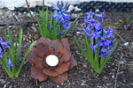 Blüte für Teelichter / Stabkerzen