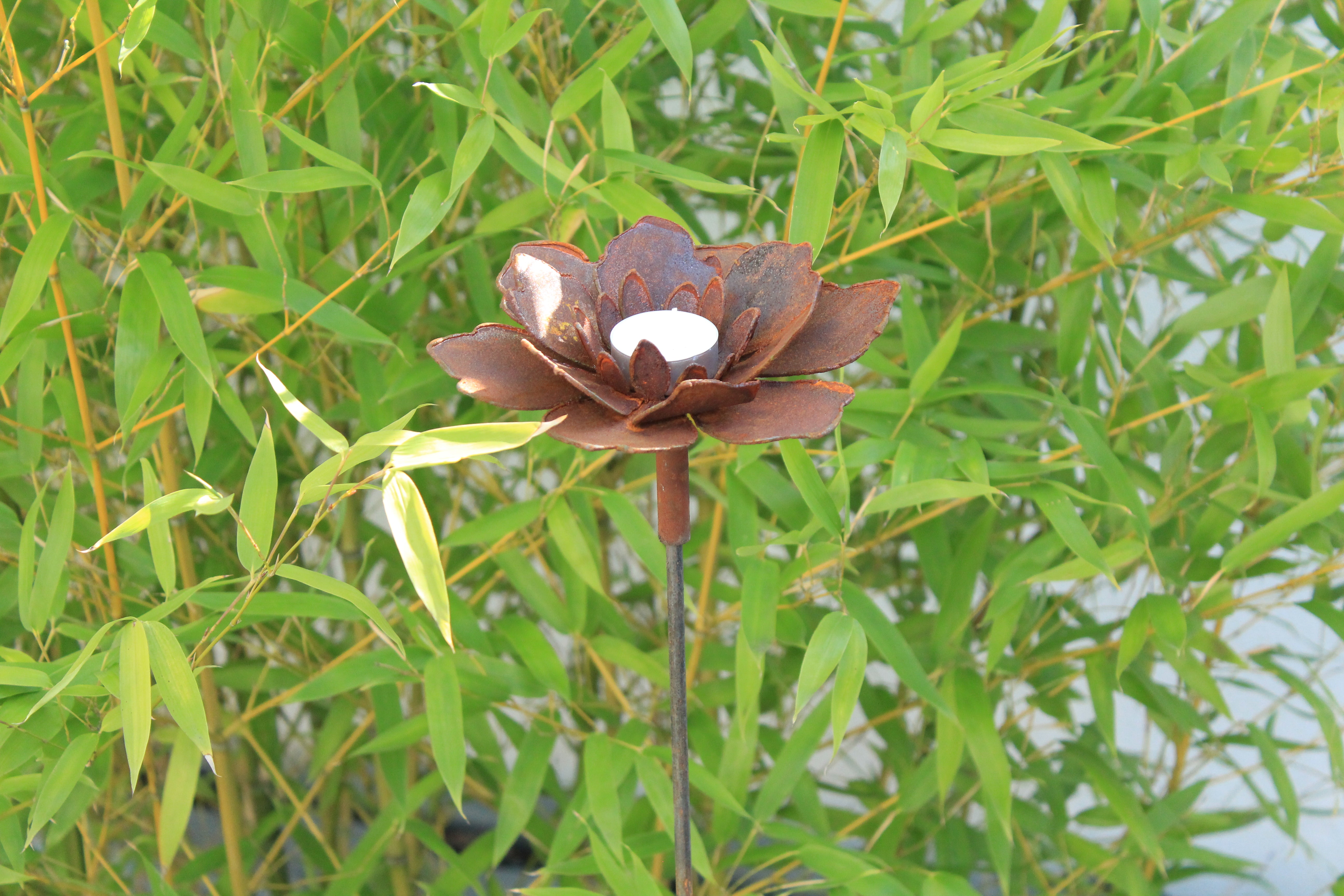 Blüte für Teelichter / Stabkerzen