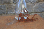 Fee auf Blatt liegend