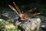 Libelle "Dragonfly" freistehend mit Füßchen und Flügeln