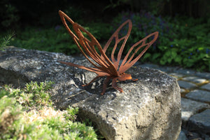 Libelle "Dragonfly" freistehend mit Füßchen und Flügeln