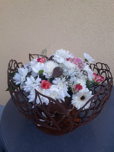 Hortensienschale mit Innenschale klein und groß