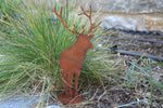 Mini Hirsch von vorne H20cm,