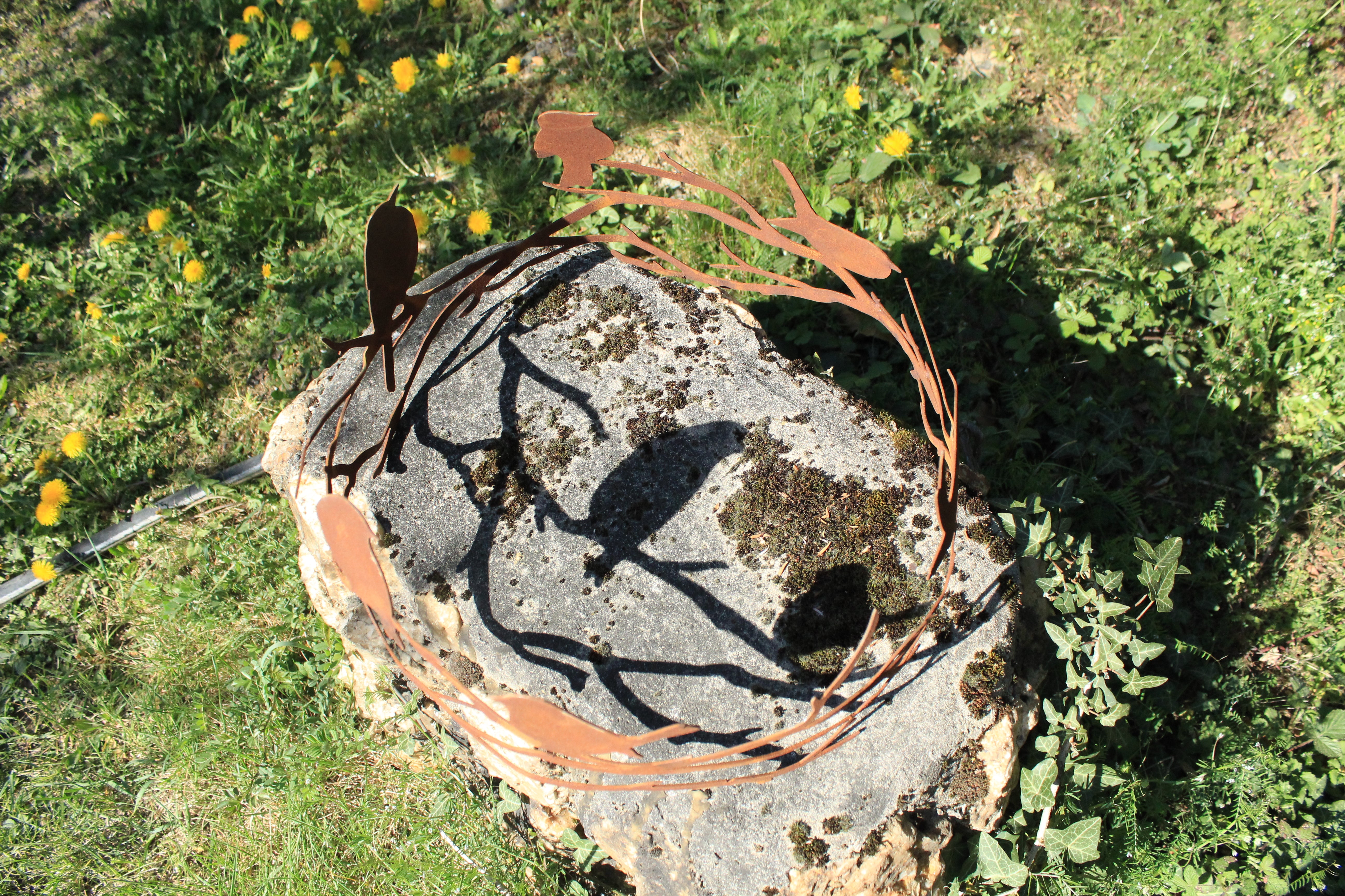 Vögel auf Astring zum Hängen und Stellen