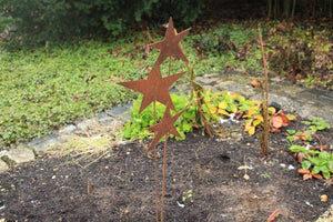 verschiedene Sternchen auf Stab