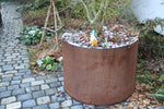 Ring mit Boden 2mm