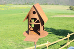 kleines Vogelhaus zum Hängen oder Stellen (ohne Hülse)