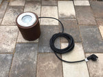 LED Strahler in Metallgehäuse Rost Optik