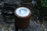 LED Strahler in Metallgehäuse Rost Optik