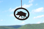 Wildschweinanhänger oval