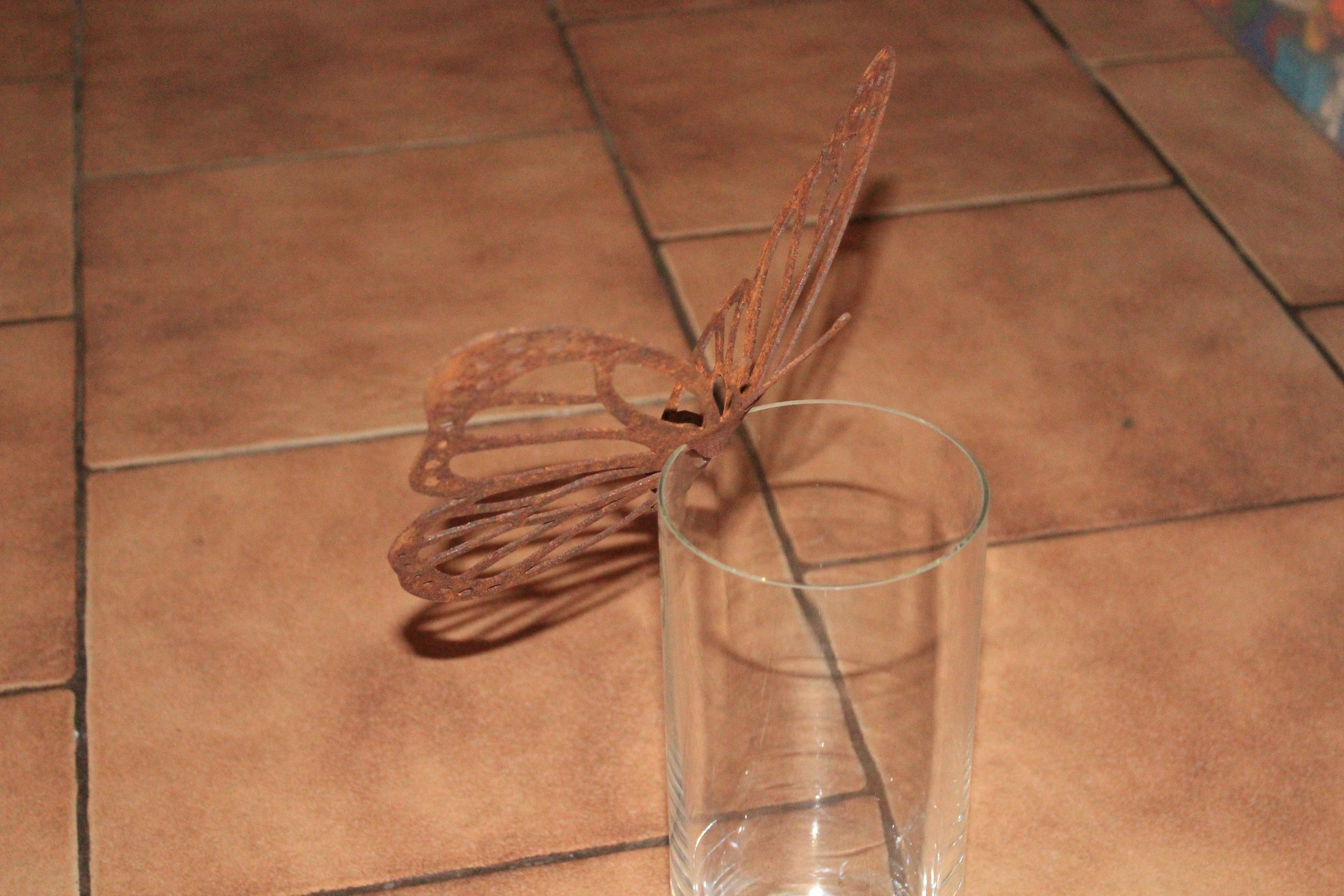 Schmetterling für Vasen mit Aussschnitten
