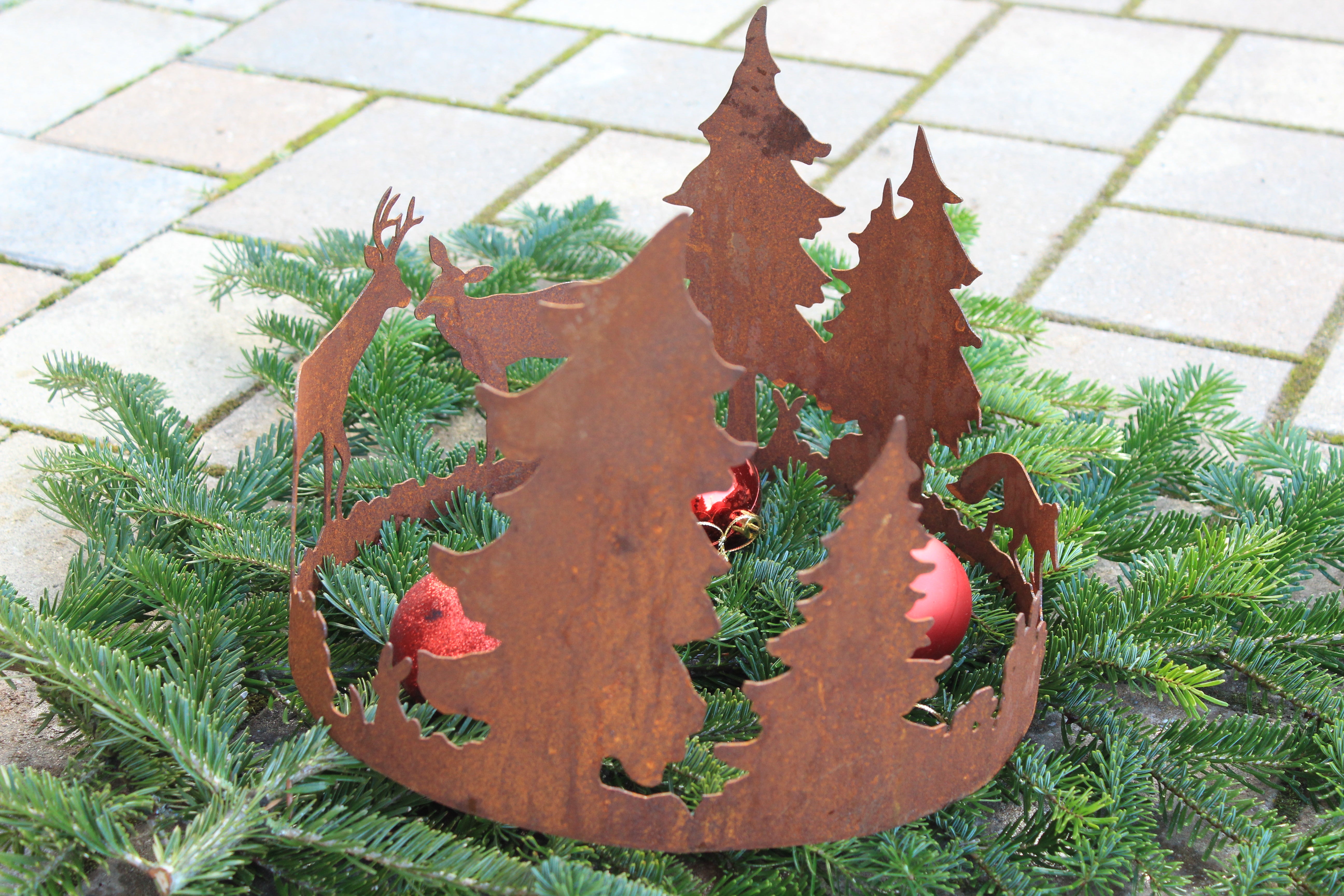 "Forest" Ring mit Waldszene