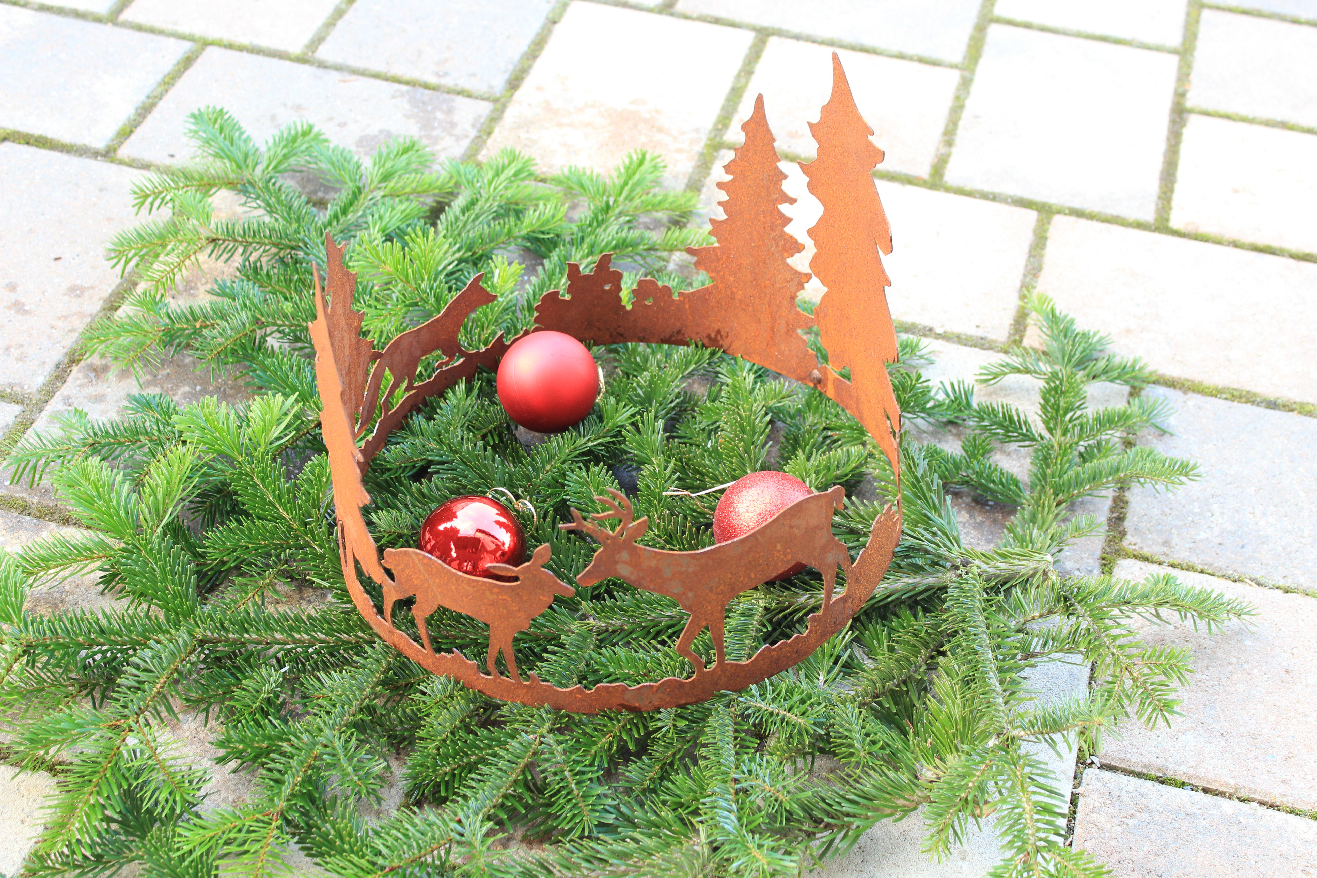 "Forest" Ring mit Waldszene